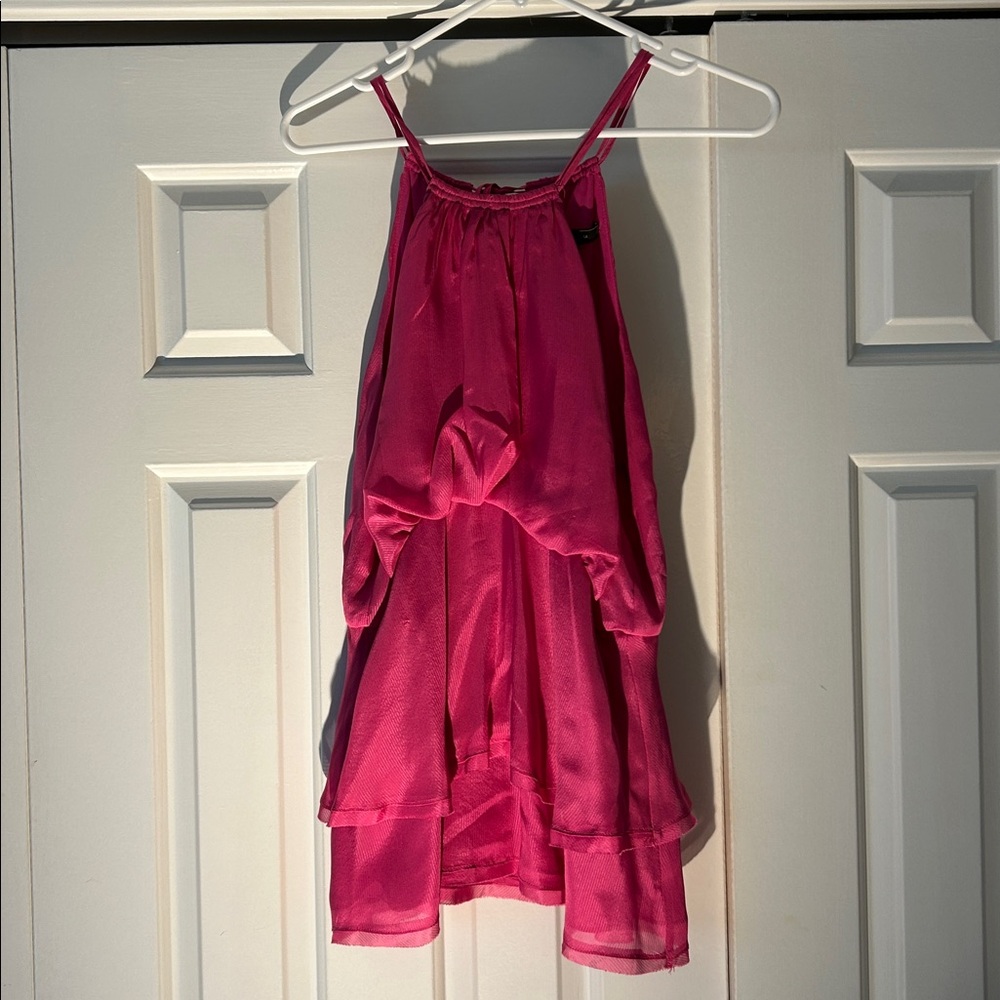 BCBGMaxAzria Vibrant Pink “Going Out Top”